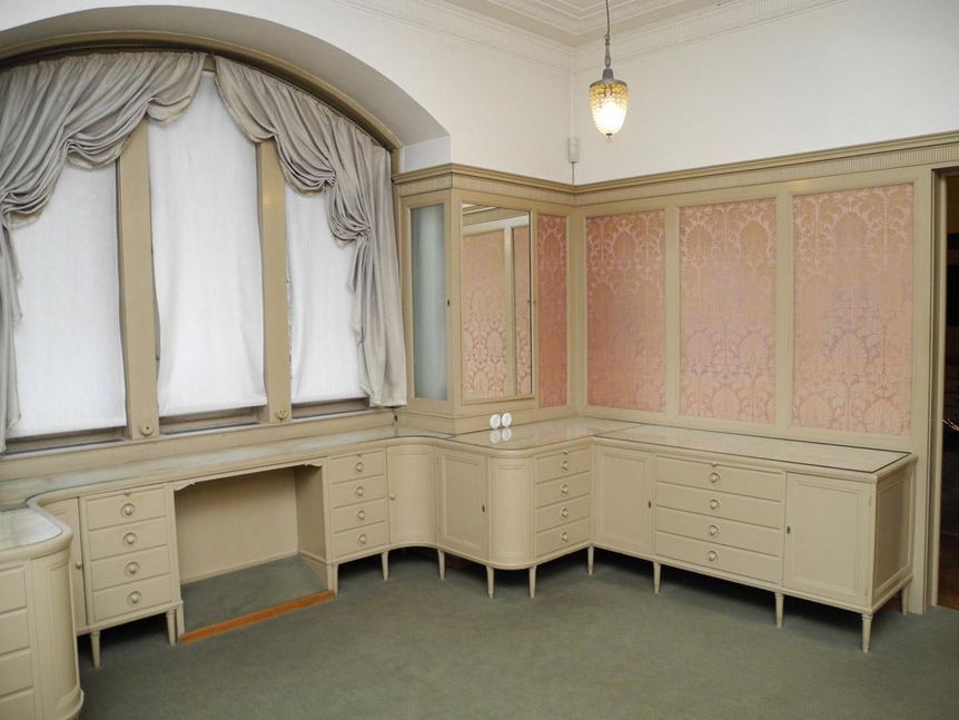 Das Ankleidezimmer der Königin im Schloss Bebenhausen