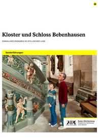 Titelbild des Sonderführungsprogramms für Kloster und Schloss Bebenhausen